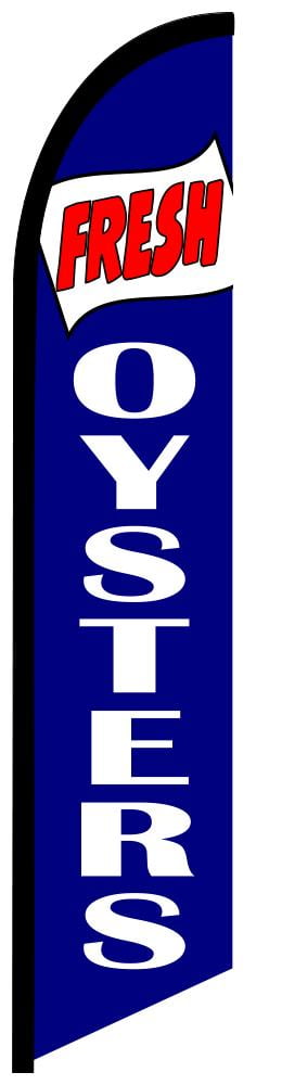 OYSTER BAR NOW OPEN Advertising Vinyl Banner Flag Sign Many Sizes 