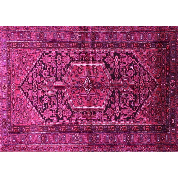 Ahgly Company Indoor Rectangle Persian Pink Traditional Area Rugs, 2' x 3'
