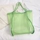 thumbnail image 1 of Zhuge Bolso de hombro tejido para mujer, bolso de mano tejido, bolso de mano tejido elegante para playa de verano, bolsos de hombro de 12,2 x 8,66 x 14,96 pulgadas (verde), 1 of 4