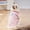 Pink, variant on Pet Short Sleeve Vest, Breathable Hollow Out Dog Cat Clothes Cute Lace Up Outfit for Teddy