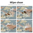 thumbnail image 4 of PIKWEEK Oriental Garden Teahouse Gray and Gold Chinoiserie Tablecloth Round Tablecloths Round Table Cover for Circular Table, 4 of 7