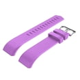 thumbnail image 5 of FIEWESEY Bands Compatible with Fitbit Charge 2, Adjustable Soft Silicone Replacement Sport Strap Wristbands Fit for Fitbit Charge 2 Fitness Tracker(Lilac), 5 of 5