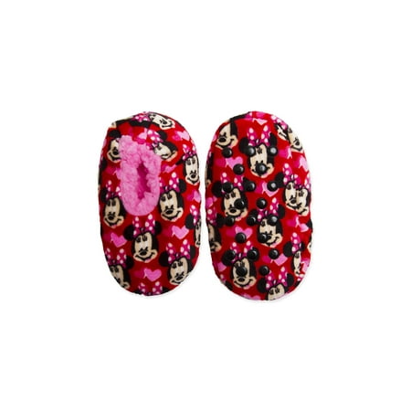 Fuzzy Babba Minnie Slippers