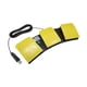 thumbnail image 4 of Pedal de tres pedales USB programable de 3 pedales para videojuegos de PC Amarillo, 4 of 9