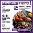 thumbnail image 3 of Fast-Acting Heavy-Duty Grill Degreaser Spray, 4FL OZ Heavy-Duty BBQ Grill Degreaser Spray, Fast-Acting Grills Cleaner & Degreaser, Removes Grease & Grime, for Kitchen, Garage, Outdoor & More, 3 of 7