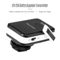 thumbnail image 2 of FlyFlise NiceFoTo Wireless Transmitter Receiver Flash Trigger with 6.35mm Adapter Compatible with Canon Nikon, 2 of 8