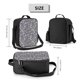 thumbnail image 2 of Disketp Daisies Flowers Bolsa Térmica Estampada para Almuerzo, Lonchera para Hombres y Mujeres Adultos, 2 of 7