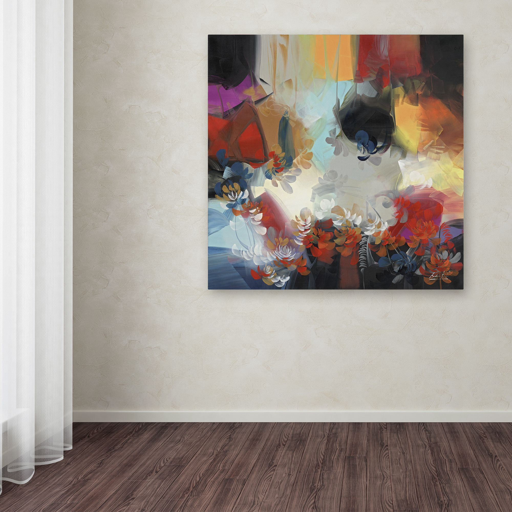 Trademark Fine Art "Spectrum" Canvas Art by Masters Fine Art