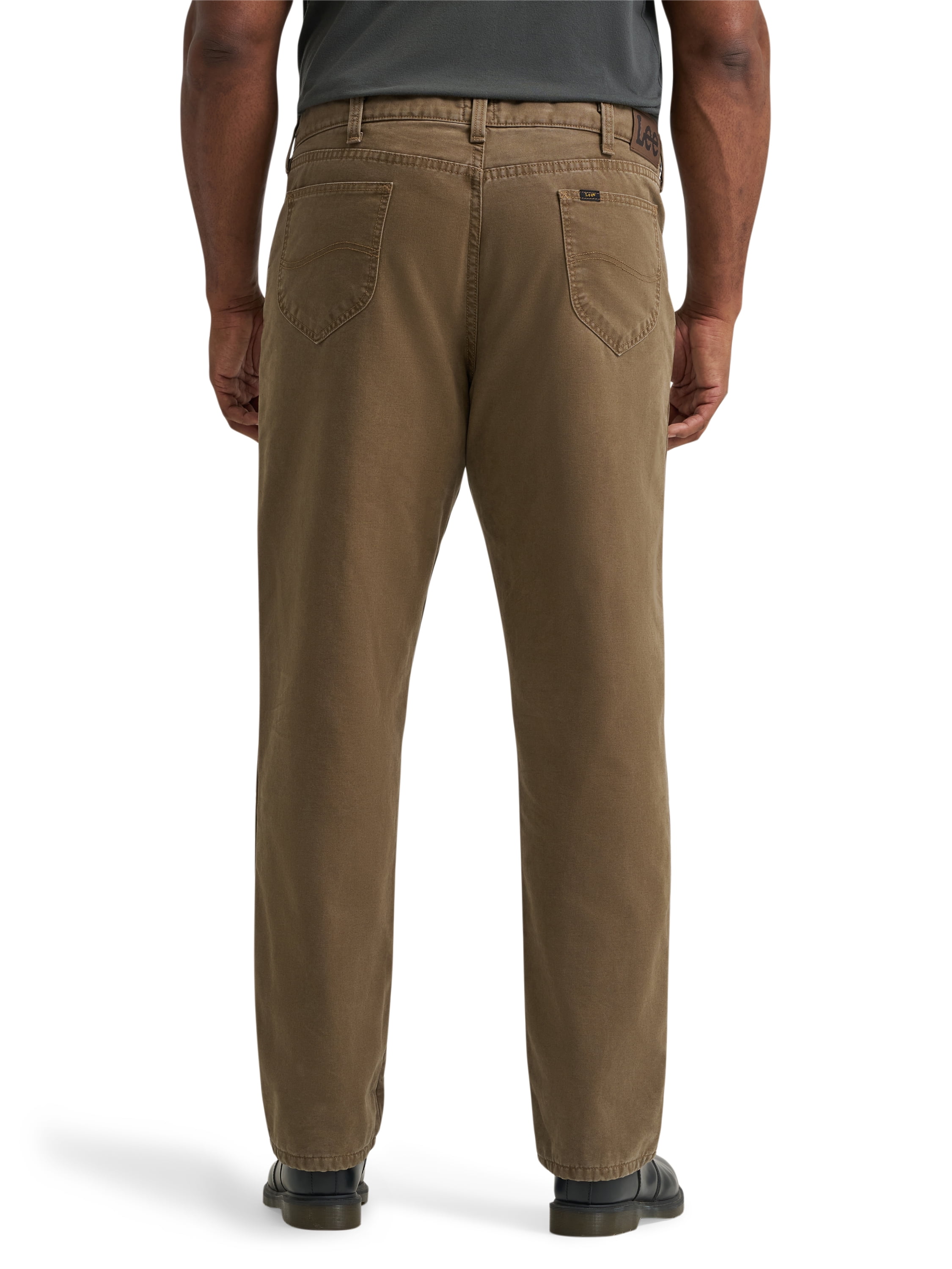 men's Legendary Fleece-Lined Relaxed Straight Jean - Walmart.com