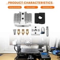 thumbnail image 5 of Hotend Kit Heat Block Heater Thermistor for 3 Neo V2 Neo Max Neo 3D Printer Parts, 5 of 5