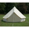 thumbnail image 4 of Outdoor Luxury Waterproof 3M/9.8ft Oxford Bell Tent with Stove Hole Dome Yurt Glamping Tent For 3-10 Persons Camping, 4 of 5