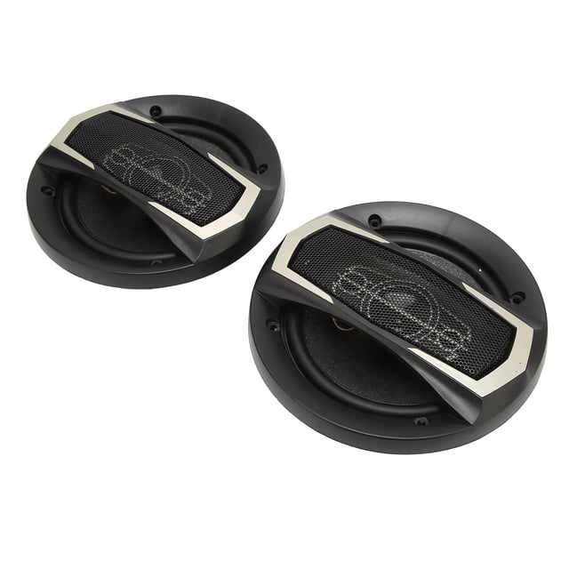 Coaxial Car Loudspeaker, 2Pcs 6inch 600W Car Loudspeaker Clear Sound for Car Modification