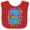 Red and White, variant on Inktastic Fun to Be One Birthday Boys Baby Bib