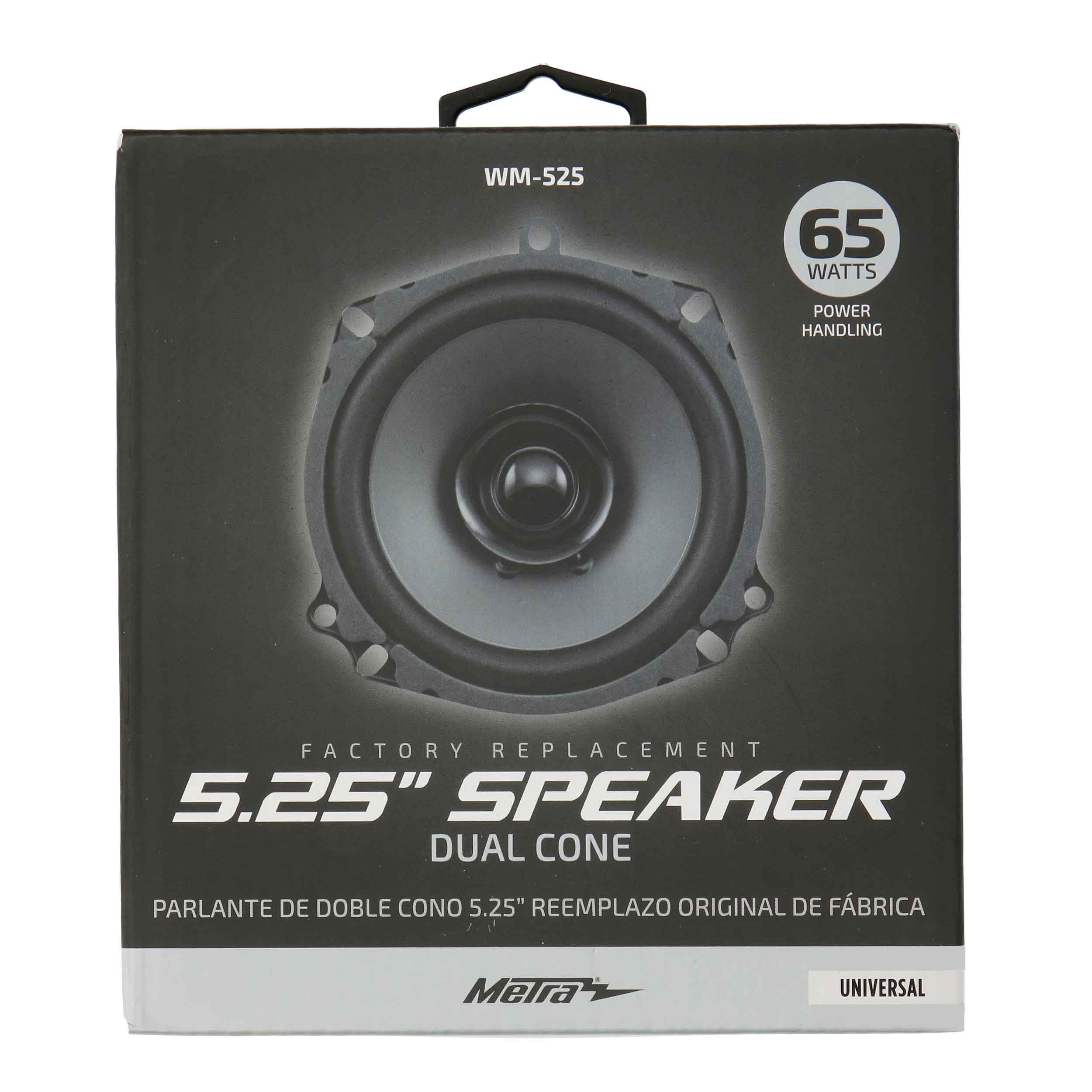 Metra Universal 5.25 in OEM Replacement Speaker WM-525 - Dual Cone