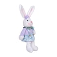 thumbnail image 1 of HWRETIE Easter Bunny Ornament Set,Spring Plush Style Decoration Desk Display Carrot Theme Decor, 1 of 6