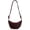 Winered, variant on Slouchy Crescent Suede Shoulder Handbag for Women Hobo Bag Satchels Soft Crossbody Bag Tote Handbag