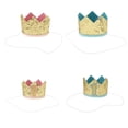 thumbnail image 3 of 1 Pieza Sombrero De Cumpleaños Accesorios Para cabellero De Bebé Lentejuelas Sombrero Suministro De Envoltorio preestablecer De Rosado yotijar Tapa de cumpleaños de la corona de los niños, 3 of 8