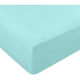 thumbnail image 1 of Sábana bajera Utopia Bedding Queen Spa de microfibra, color azul, 1 of 6