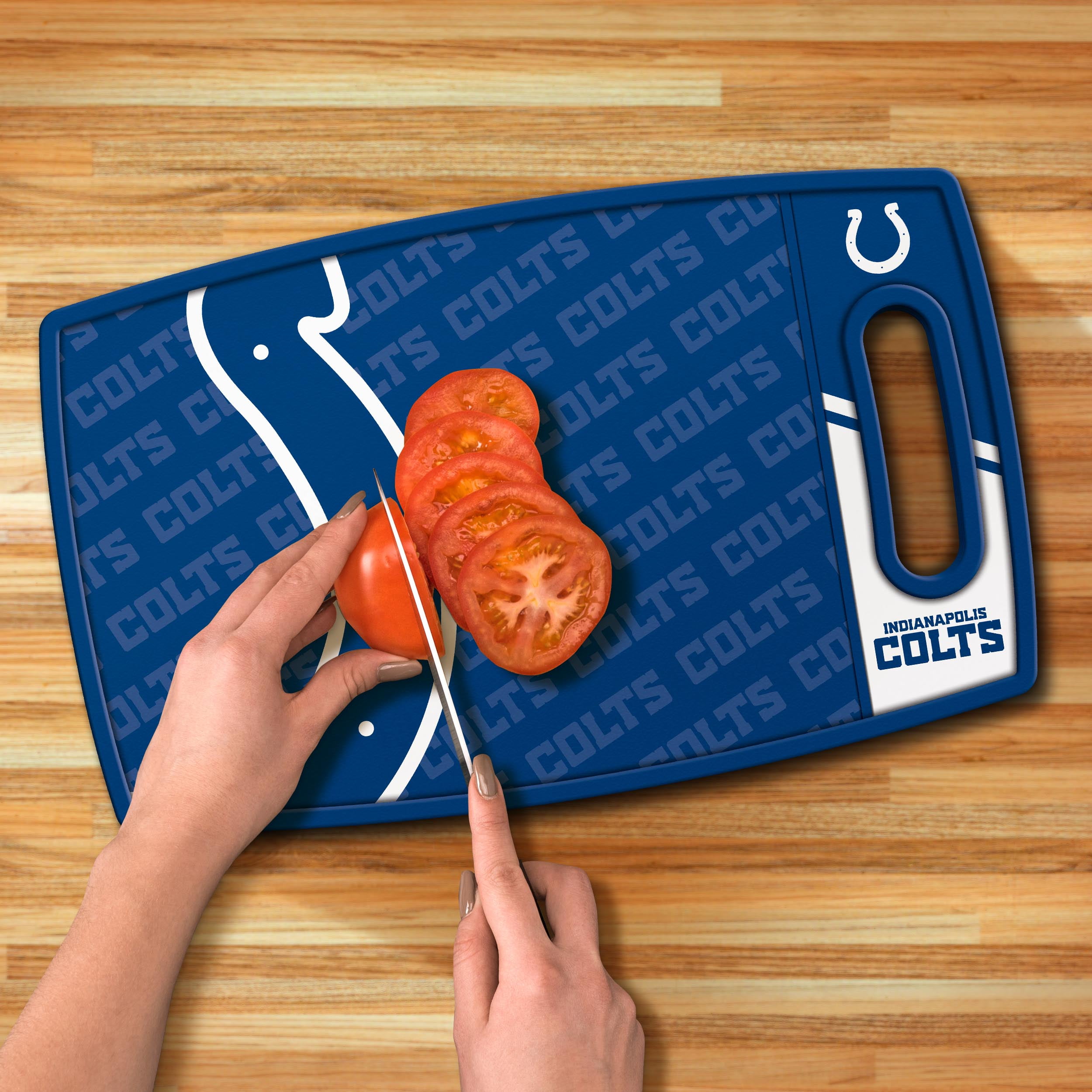 YouTheFan NFL Indianapolis Colts Logo Series Cutting Board
