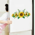 thumbnail image 6 of Yellow Sunflower Wall Decals - Large 24" Waterproof Flower Stickers, Peel & Stick Removable Art for Home, Kitchen & Bathroom Decor, 6 of 8