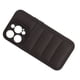 thumbnail image 4 of Funda para teléfono con diseño de chaquetas de plumas negras, piel sintética, suave, protectora para iPhone 14 Pro, 4 of 13