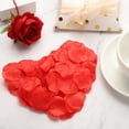 thumbnail image 4 of 1000 Pcs Pétalos de Flores de Seda Falsos para Bodas, Pétalos de Rosa Artificiales a Granel para Pétalos de Confeti de Boda (Rojo Negro), 4 of 7