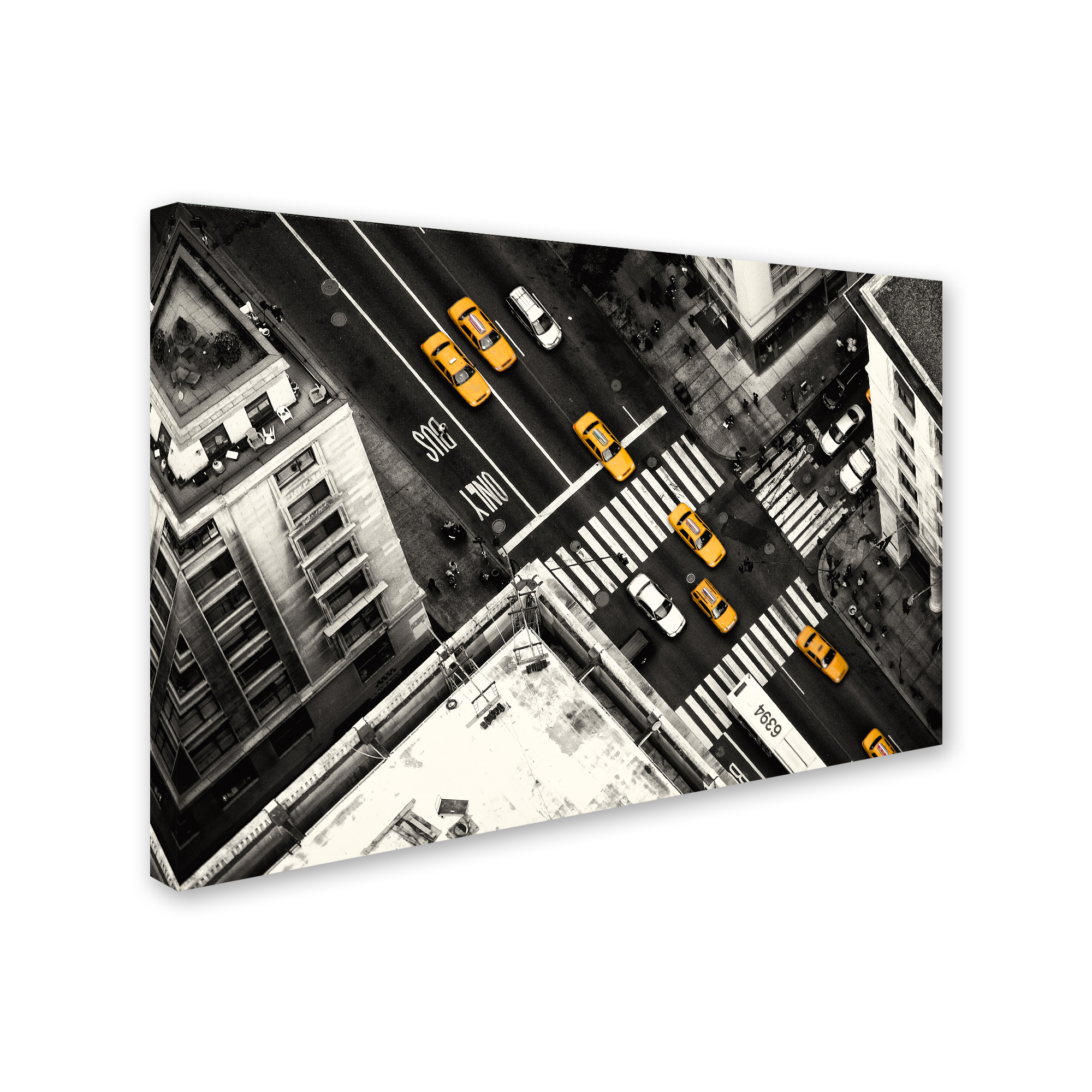 Trademark Fine Art 'Yellow Flow' Canvas Art by Stefan KlÃ¶ren