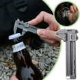 thumbnail image 2 of DGQPLPD Mini EDC Pocket Tool with Caliper, Wrench, Screwdriver, Opener, Cutter, Glass Breaker, Ruler, Compact Keychain Size, 2 of 9