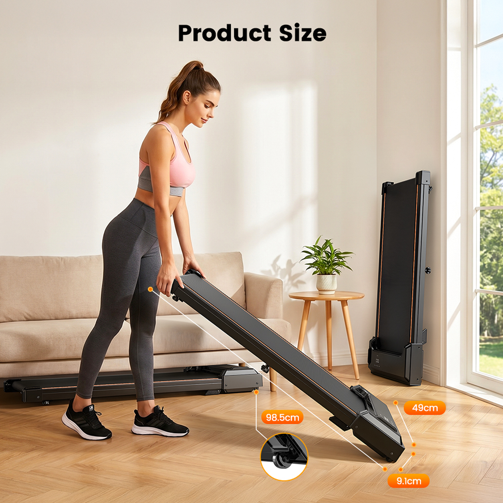 Patbrela Walking Pad Vibration Treadmill 12% Incline photo 8