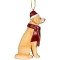 thumbnail image 2 of Golden Retriever Holiday Dog Ornament Sculpture, 2 of 8