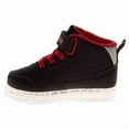 thumbnail image 4 of Marvel Spiderman Design Super Hero Sneakers Boys, Web, Slinger Athletic Running Hook And Loop (Toddler Little Kid), Black Red, Size: 8, 4 of 8