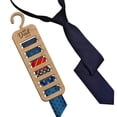 thumbnail image 4 of Father's Day Wooden Crafts Tie Rack - Space - Saving and Multifunctional, 4 of 6