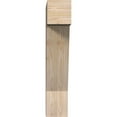 thumbnail image 2 of Ekena Millwork 5 1/2"W x 20"D x 28"H Traditional Block Smooth Bracket, Douglas Fir, 2 of 25