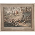 thumbnail image 2 of Samuel Howitt 24x20 Gold Ornate Framed and Double Matted Museum Art Print Titled - ‘For Happy He Who Tops the Wheeling Chace’ (1794), 2 of 4