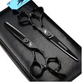 thumbnail image 1 of Tijeras profesionales para cortar cabello 440c de 6,0" - Tijeras para mezclar/adelgazar/texturizar el cabello de salón, 1 of 5