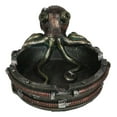 thumbnail image 5 of Victorian Gizmo Steampunk Octopus Ashtray Figurine Nautical Ocean Naval 5.5"L, 5 of 9