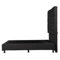 thumbnail image 4 of Box Base Cama Individual + Cabecera Capri Negro, 4 of 8