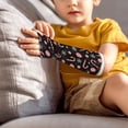 thumbnail image 3 of COEQINE Christmas Candy Snowflakes Arm Cast Cover Arm Cast Sleeve with Thumb Cover Easy to Put on Short Arm Cast Cover Bandage Protector Christmas Gifts for Kids Girls Small, 3 of 7