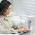 thumbnail image 6 of Blukids Mini Portable Water Misting Fan, Powerful Handheld Fan USB Rechargeable,Personal Small Spray Water Mist Fan for Home School Office Outdoor Travel Use, 6 of 7