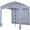 Sea Life, variant on Roomisland Beach Cabana for Sand, UPF 50+ Sun Shelter with Side Wall, Easy Setup Beach Canopy Tent with Sandbags, Wind Resistant, Roof Vent, for Family