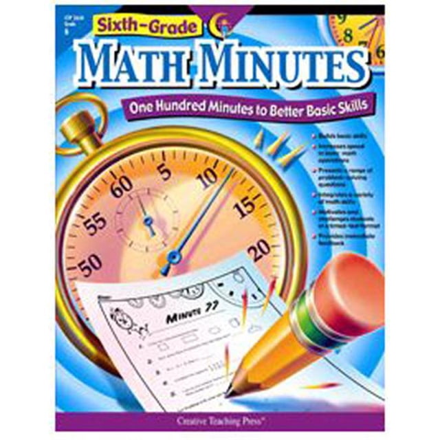 Creative Teaching Press Sixième Année Minutes Mathématiques