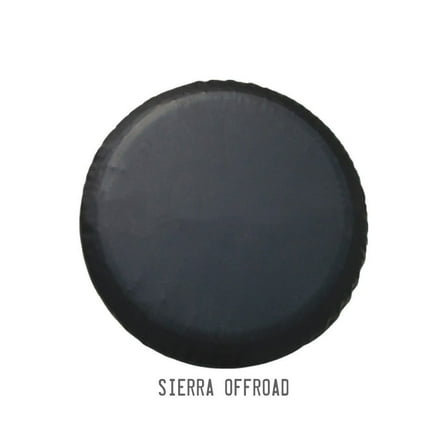Sierra Offroad Tire Cover, Universal Fit 27"-29", Diamond Vinyl, Black