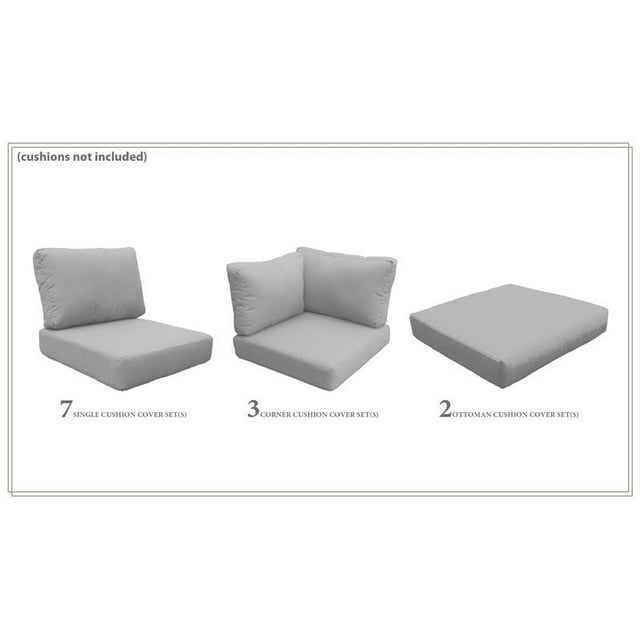TK Classics Cover Set in Grey for LAGUNA-17c