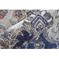 thumbnail image 2 of Feizy Bellini Transitional Medallion, Gray/Ivory/Blue, 1'6" x 1'6" Swatch Easy Care Stain Resistant Fade Resistant Bohemian & Eclectic Persian Design Carpet for Living Dining Bed Room, 2 of 8