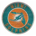 thumbnail image 2 of Fan Creations Miami Dolphins Wood Sign 12 Inch Round State Design, 2 of 3