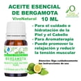 thumbnail image 3 of Bergamota Care 1000 pack VIVONATURAL. 1 Shampoo Aceite de Bergamota 1000 ml + 1 Aceite Esencial de Bergamora 10 ml, 3 of 5