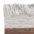 thumbnail image 5 of SAFAVIEH Vintage Leather Horatio Braided Fringe Border Runner Rug, Light Grey/Brown, 2'3" x 9', 5 of 7