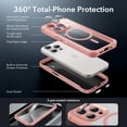 thumbnail image 4 of Funda ESR para iPhone 15 Pro Max con vidrio templado rosa, 4 of 8