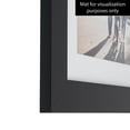 thumbnail image 3 of ArtToFrames 18x22 Inch Black Picture Frame, This Black MDF Poster Frame is Great for Your Art or Photos, Comes with 060 Plexi Glass (3927), 3 of 8