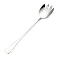 thumbnail image 2 of WHEANG Stainless Salad Spoon And Fork Set Polished Silver Finish Ideal For Serving And More And Dishwasher Perfect For Home And Kitchen Use, 2 of 5